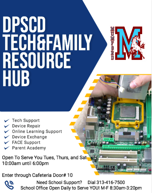  Mumford tech hub flyer